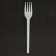 Plastic disposable white, dining room, 15.5 cm, set 6 pcs