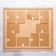 Photo frame MDF "Happy moments" in 10 photos 61x52 cm.