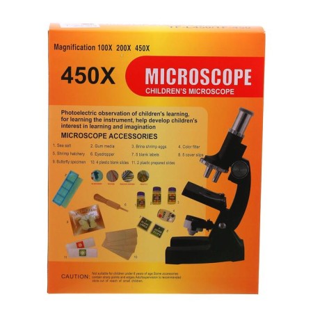 Microscope "Laboratory", increase in an increase in 450x, 200x, 100x, set for research-4