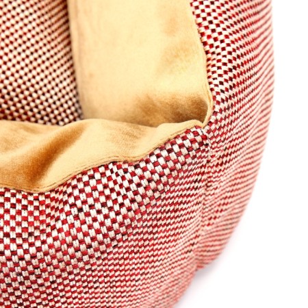 Lynchik "Milash", 52 x 42 x 15, calico, plush, beige-brown-16