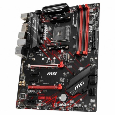 MSI B450 Gaming Plus Max SOC-am4 AMD B450 4XDDR4 ATX AC`97 8ch (7.1) GBLAN 103396-2