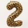Foil ball 32 "Figure 2", color leopard