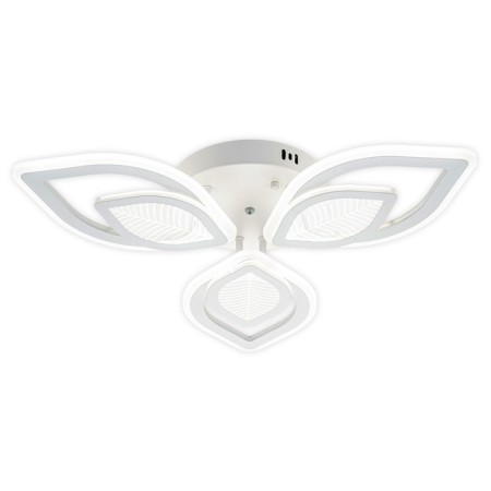 Ceiling light ESCADA, 10288/6LED. 1x80W, LED, 5256LM, 3000-6500K, 600x600x100 mm, white color