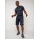Sports suit men's, size 52-54, dark blue color