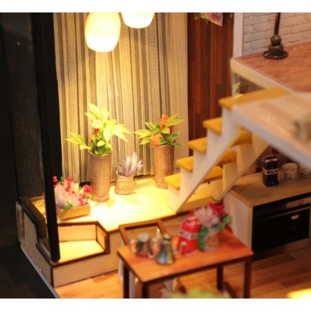 Interior designer Hobby Day Minihouse "Scandinavian Loft", Rumbox-4