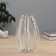 VAZA Table "Maryel" D-6CM, H-20.5x14 cm, transparent