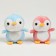 Training cards with a soft toy "Penguin", color mix