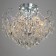 Chandelier 6x60W E27 +LED PDD Chrome 56x56x47cm SVK