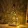Spinker "Eastern Lantern. Pyramid" LED from batteries 3haaa gold 22x10.5x10.5 cm Risalux