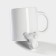 Mug of the shade "bunny", 380 ml, white color