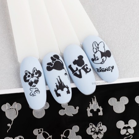 TNL Premium mr. & mrs stamping plate. Mouse-2