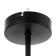ATOM chandelier 6x60W Central: E27 Color: Black