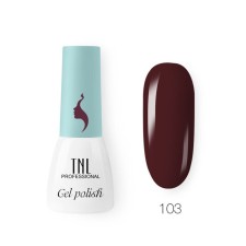 Гель-лак TNL Mini «8 Чувств», №103 красное дерево, 3,5 мл