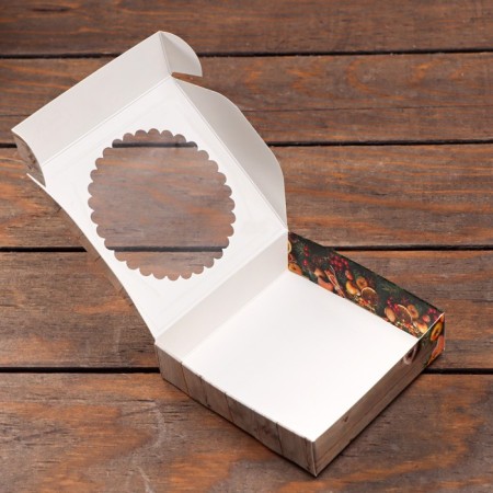 Box "New Year's aroma" 11.5 x 11.5 x 3.2 cm-2