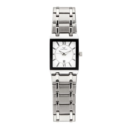Women's watches women, with a calendar, a dial 4.2 x 2.9 cm, a strap L-26 cm, 3 atm, silver-1