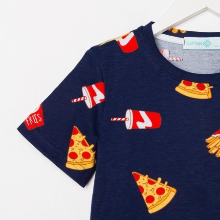 Пижама детская для мальчика KAFTAN "Food" рост 86-92 (28)-8