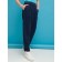 Pants for girls, height 140 cm, dark blue color