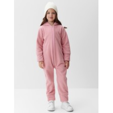 Комбинезон детский MINAKU: Fleece Soft, цвет розовый, рост 98 см