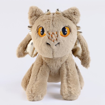 Soft toy "Dragon", beige color-1