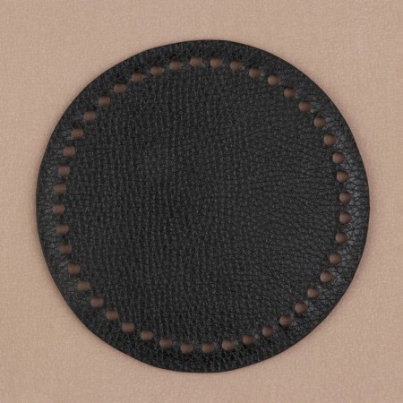Donce for a bag, round, d = 15 × 0.3 cm, black color-1