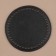 Donce for a bag, round, d = 15 × 0.3 cm, black color