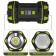 Flight battery flashlight, 4800 mAh, LED, 8 modes, 18.5 x 9.5 cm