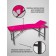 Cosmetological couch with a face-stro-stroong face opening, three-section, size 190 × 70 × 73 cm, color fuchsia