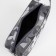 Lightning cosmetic bag, external pocket, gray color