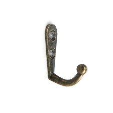 Hook furniture tundra TKO001, one -rod, bronze