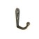 Hook furniture tundra TKO001, one -rod, bronze