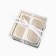 Capcake box, confectionery packaging, 4 cells "February 23", 16 x 16 x 10 cm