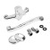 Kitchen mixer Zein Z67350152, wall, cartridge ceramics 35 mm, chrome