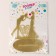 Topper "steam", color gold