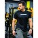 Sports T -shirt male ise, size 48, black color