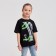 T -shirt Children's Minaku Bright, black color, height 128