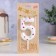 A candle in a cake for a birthday "Confetti", the number "5", a giant, 9 cm