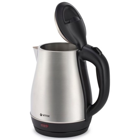 Electric kettle Vitek VT-7057, Metal, 1.8 L, 1850 W, silver-black-2