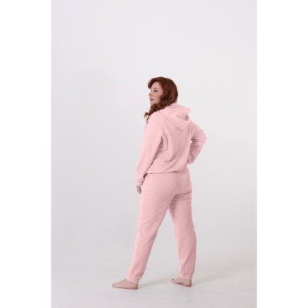 Female suit, size 54, purple-pink color-3