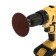 Circle of abrasive grinding tundra, for drill, M8, 75 mm, P40, 5 pcs.