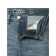 Women's jeans modeling with high planting Contte Elegant, XS size, MID Blue color