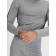 Thermal underwear is male, size 52-54, the color is light gray