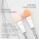 A set of applicators for shadows, 5 pcs, 7.5 cm, transparent color