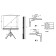 The screen on the triplege Lumien 153x203 cm, Master View LMV-100107, 4: 3, floor, roll