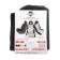 Nabbage in the front seat, velor-premium, size 55 x 150 cm, black