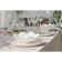 Porcelain dining porcelain magistro "abundance", d = 30 cm, white color