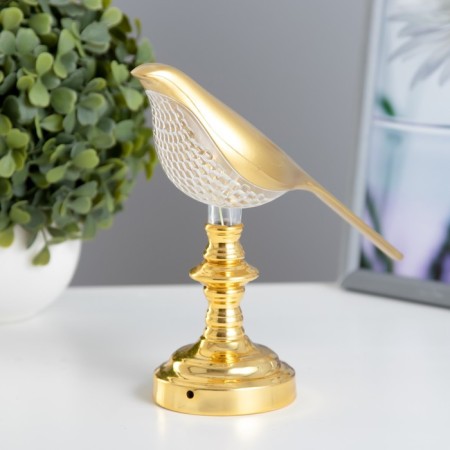 Nightingale Nightingale LED 3W 4000k from batteries 2haa gold 21x6x17cm