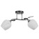 Ceiling Ceiling Maggie 2HE27 40W Black, Chrome