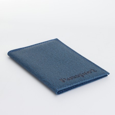 Cover for passport, blue color-3