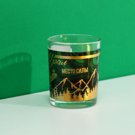 Candle in a glass "Ural", 5 x 6 cm-2