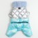 Astronaut overalls, size 12 (DS 28 cm, OG 38 cm, Osh 27 cm), blue
